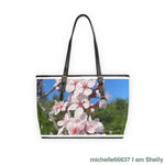 Michelle66637- Nature- PU Leather Shoulder Bag 16’’ x 10’’ / Black Bags