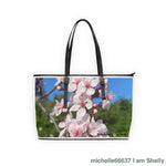Michelle66637- Nature- PU Leather Shoulder Bag 17’’ x 11’’ / Black Bags