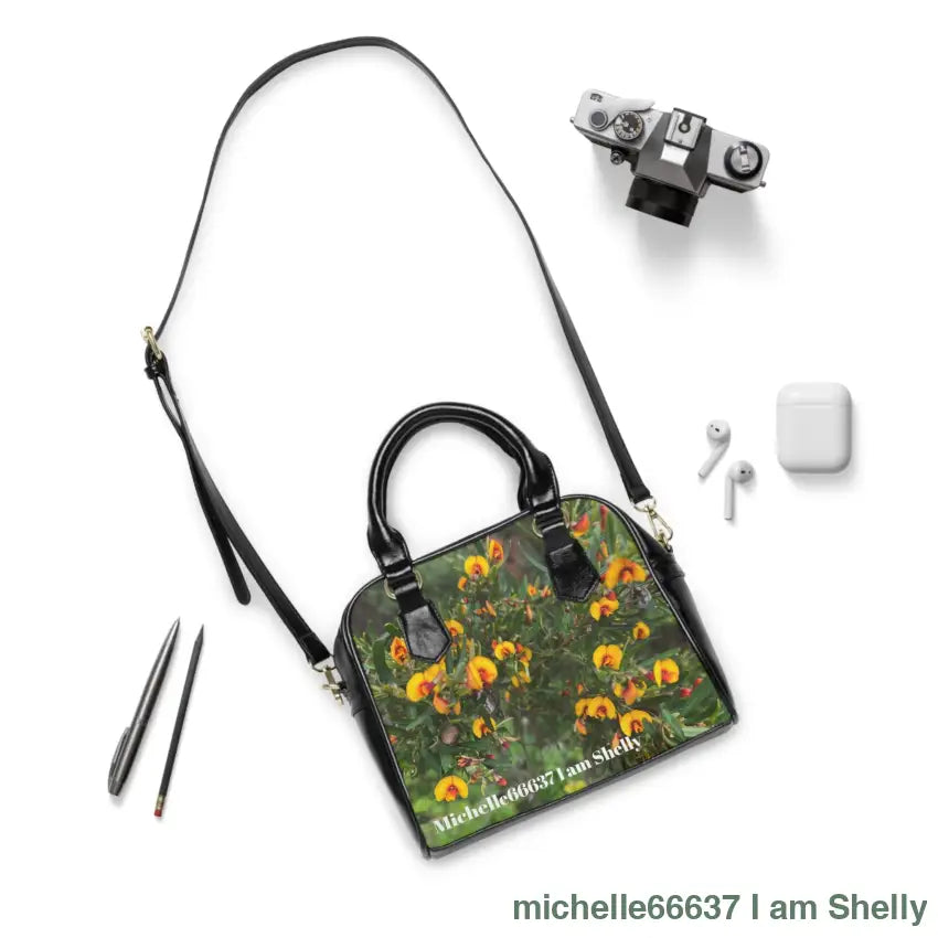 Michelle66637- Nature- Pu Leather Shoulder Bag 30% Off Code: Shelly Bags