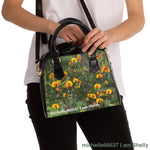 Michelle66637- Nature- PU Leather Shoulder Bag 9.45’’ x 8.27’’ / Black Bags