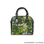 Michelle66637- Nature- PU Leather Shoulder Bag 9.45’’ x 8.27’’ / Black Bags