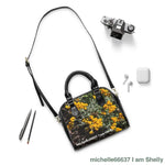 Michelle66637- Nature- PU Leather Shoulder Bag 9.45’’ x 8.27’’ / Black Bags