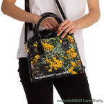 Michelle66637- Nature- PU Leather Shoulder Bag 9.45’’ x 8.27’’ / Black Bags