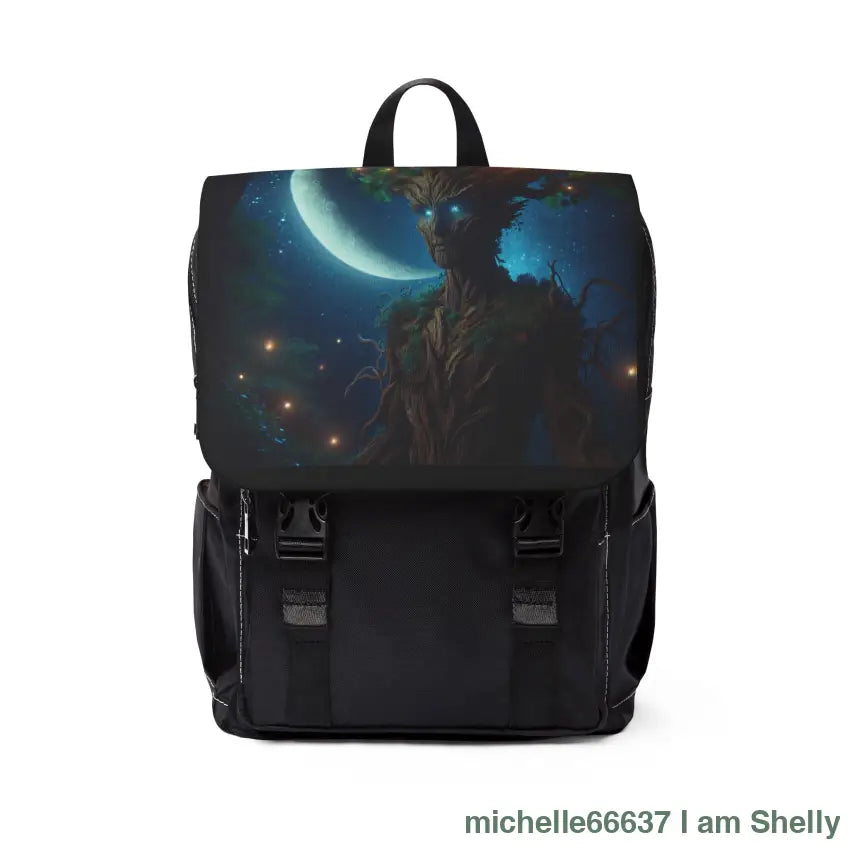 Powerful Tree Man - Unisex Casual Shoulder Backpack One size Bags