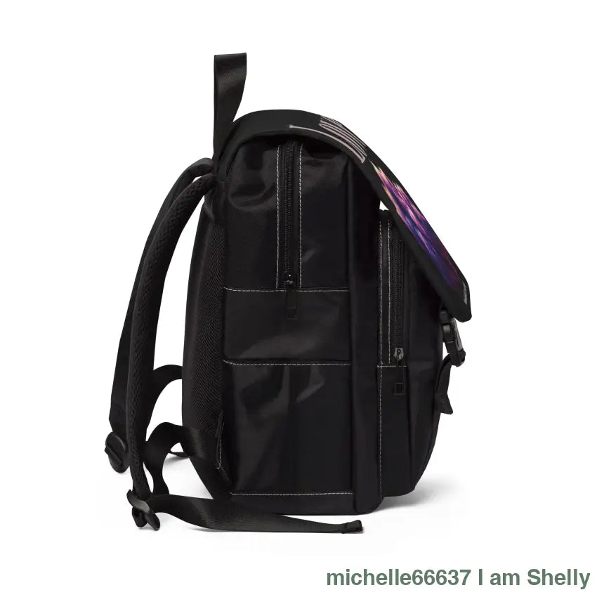 Purple Cloud Love - Unisex Casual Shoulder Backpack Bags