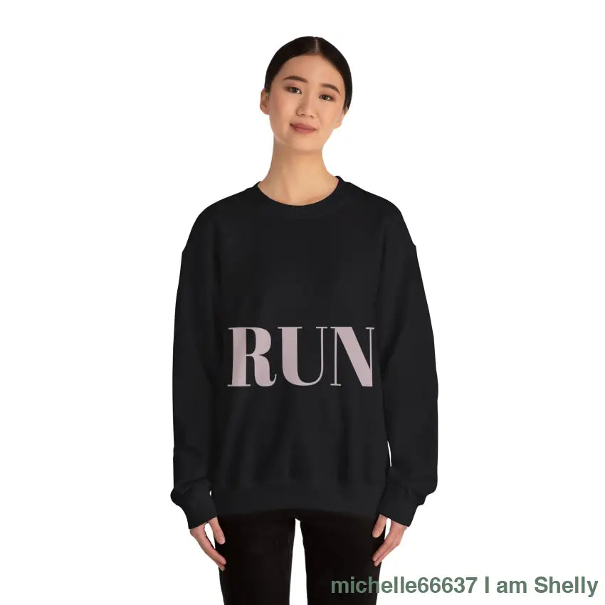 Run Unisex Heavy Blend™ Crewneck Sweatshirt Sweatshirt