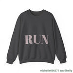 Run Unisex Heavy Blend™ Crewneck Sweatshirt S / Dark Heather Sweatshirt