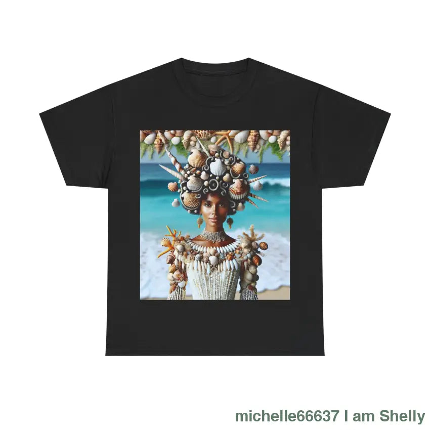 Shel Heavy Cotton Tee Black / S T-Shirt