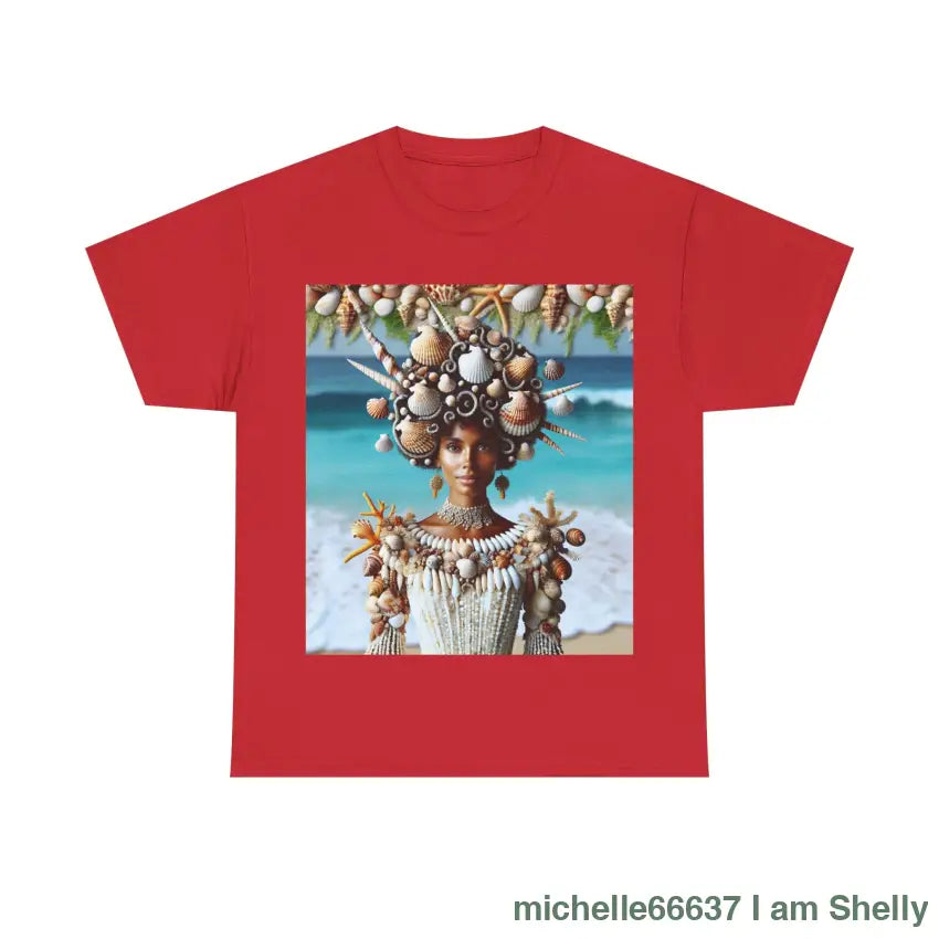 Shel Heavy Cotton Tee Red / S T-Shirt