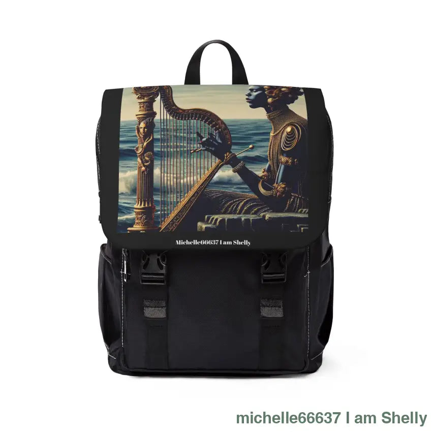 Shelly Princess of the Harp - Unisex Casual Shoulder Backpack One size Bags