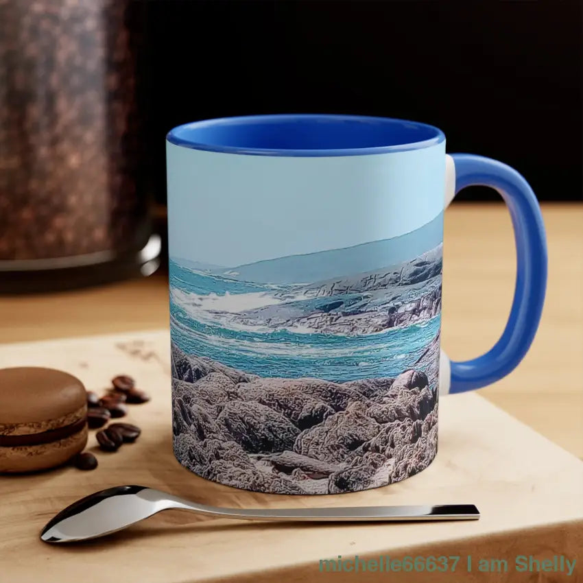 Shellymugs-Ocean - 20% Off Code: Shellymugs 11Oz / Blue Mug