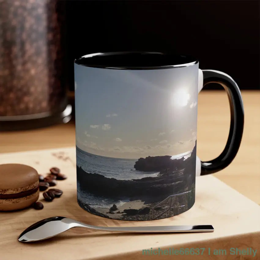Shellymugs - Ocean Western- 20% Off Code: 11Oz / Black Mug