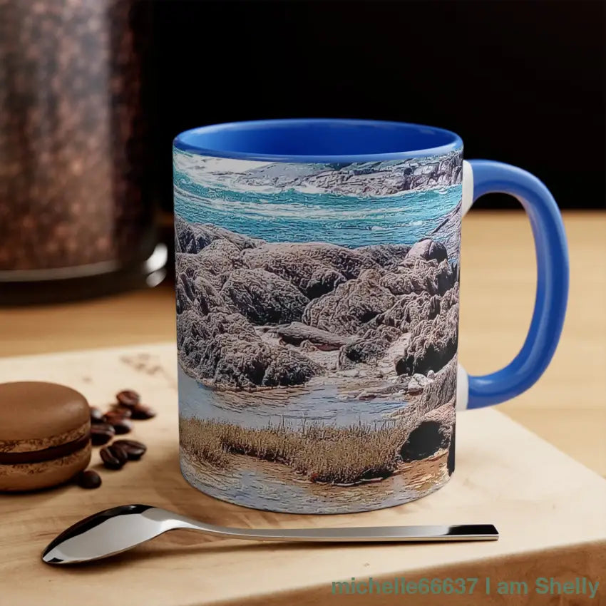 Shellymugs- Ocean Western Australia Cup- 20% Off Code: Shellymugs 11Oz / Blue Mug