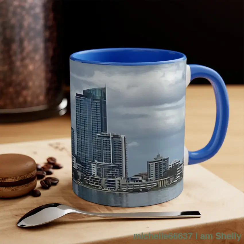 Shellymugs- Perth Western Australia - 20% Off Code: Shellymugs 11Oz / Blue Mug