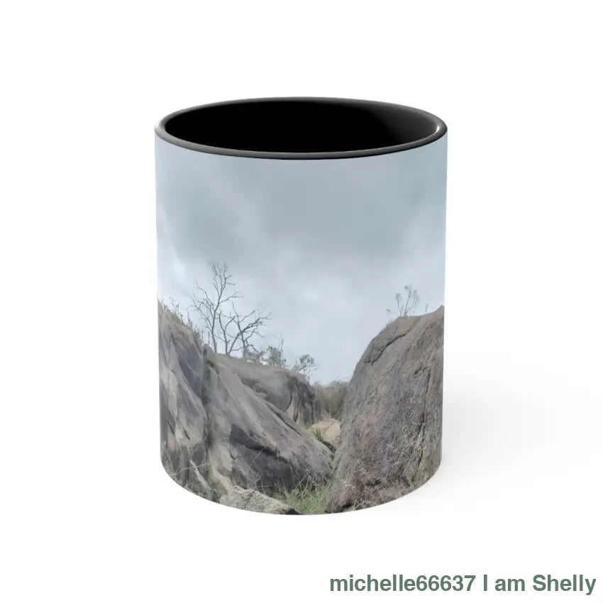 Shellymugs - Rocky Bush Landscape- 20% Off Code: Mug