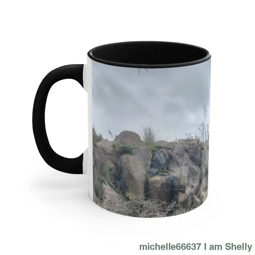 Shellymugs - Rocky Bush Landscape- 20% Off Code: Mug