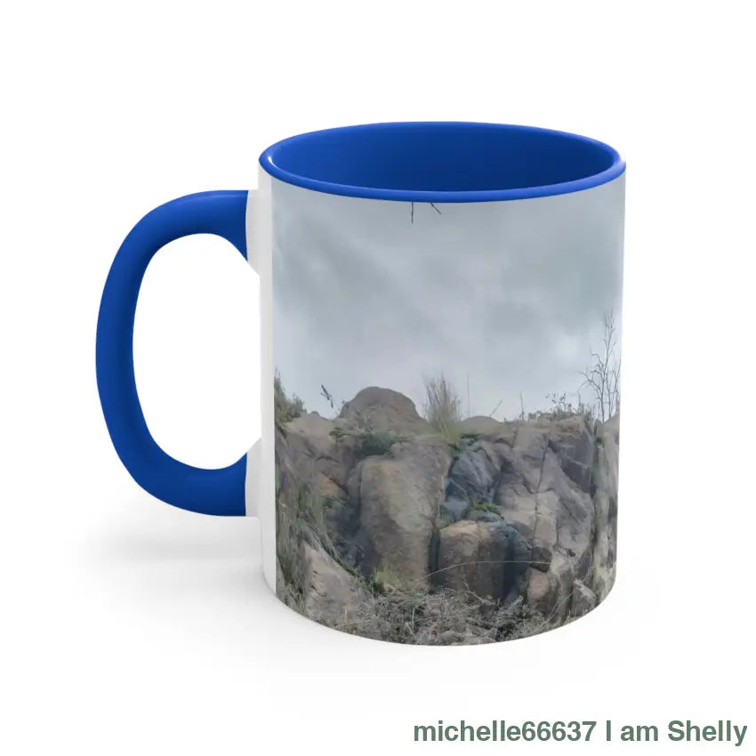 Shellymugs - Rocky Bush Landscape- 20% Off Code: Mug