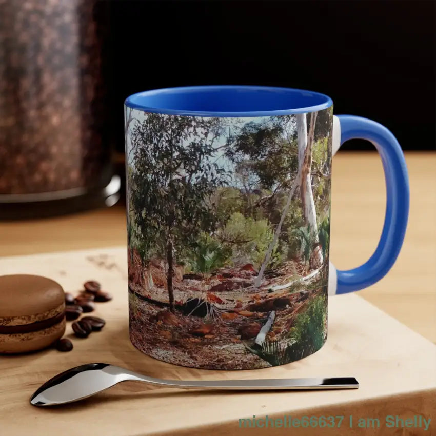 Shellymugs- Western Australia Bush Cup 20% Off Code: Shellymugs 11Oz / Blue Mug
