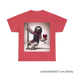 Sloth babe Heavy Cotton Tee Heather Red / S T-Shirt