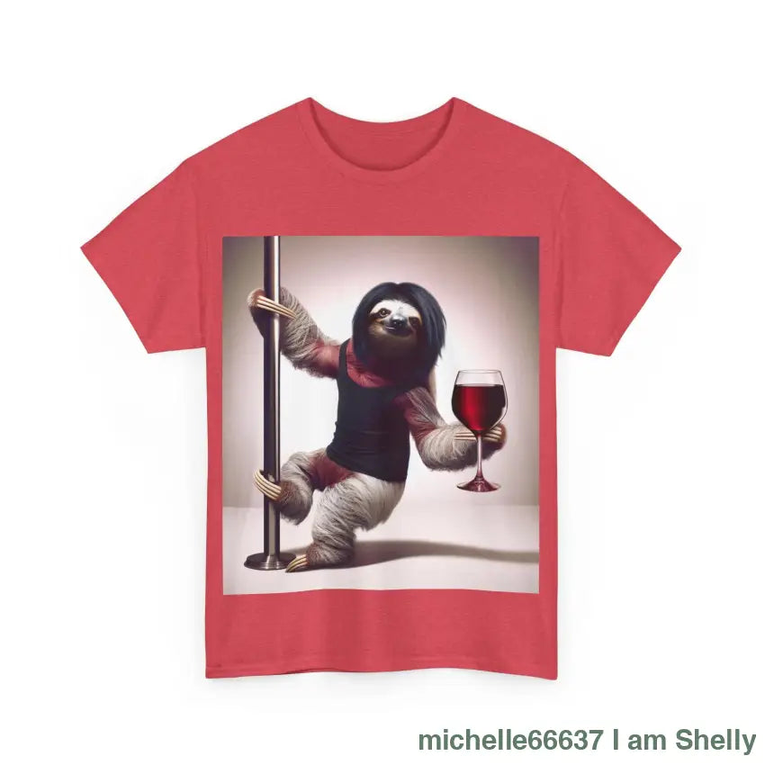 Sloth babe Heavy Cotton Tee T-Shirt