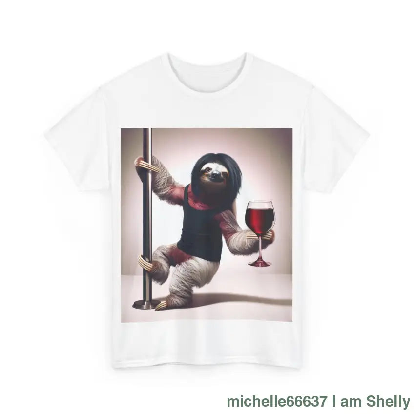 Sloth babe Heavy Cotton Tee T-Shirt