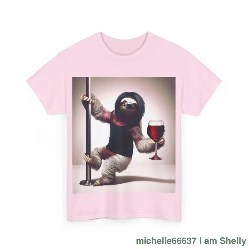 Sloth babe Heavy Cotton Tee T-Shirt