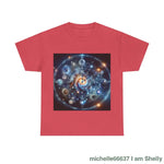 Spirit Cosmic Clock Heavy Cotton Tee Heather Red / S T-Shirt