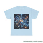 Spirit Cosmic Clock Heavy Cotton Tee Light Blue / S T-Shirt
