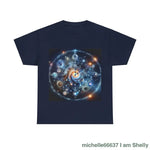 Spirit Cosmic Clock Heavy Cotton Tee Navy / S T-Shirt