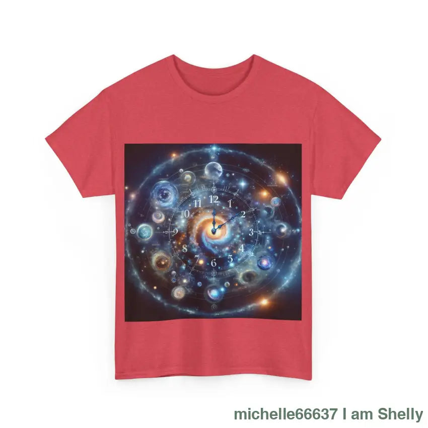 Spirit Cosmic Clock Heavy Cotton Tee T-Shirt