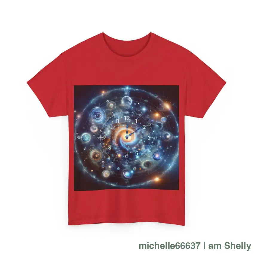 Spirit Cosmic Clock Heavy Cotton Tee T-Shirt