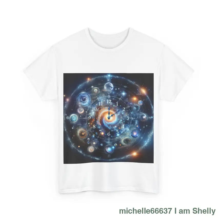 Spirit Cosmic Clock Heavy Cotton Tee T-Shirt