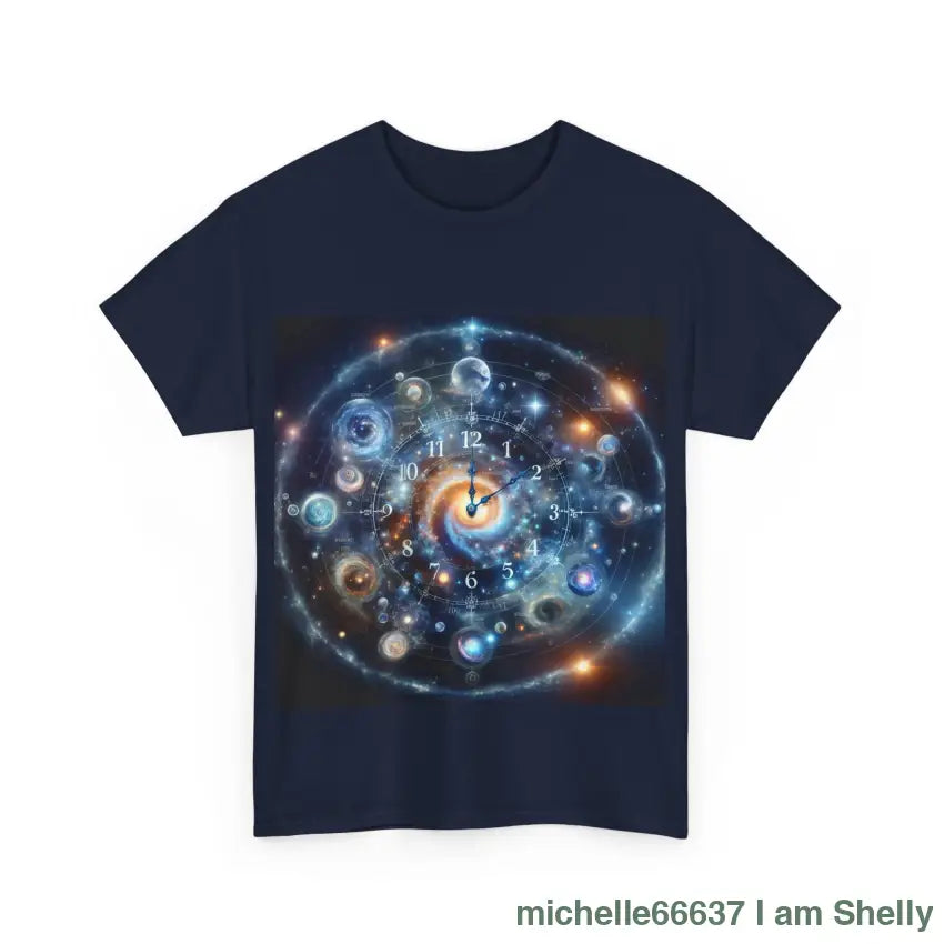 Spirit Cosmic Clock Heavy Cotton Tee T-Shirt