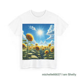 Sunflowers- Heavy Cotton Tee T-Shirt