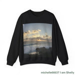 Sunset Awaken Unisex Heavy Blend™ Crewneck Sweatshirt S / Black Sweatshirt