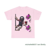 Sweet Love Sloth Heavy Cotton Tee Light Pink / S T-Shirt