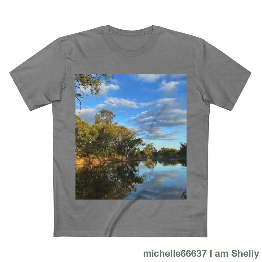 Tomato Lake T-shirt 15% OFF CODE: LAKE Athletic Heather / S T-Shirt