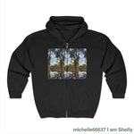 Tomato Lake Unisex Heavy Blend™ Full Zip Hooded Sweatshirt 15% OFF CODE:LAKE S / Black Hoodie