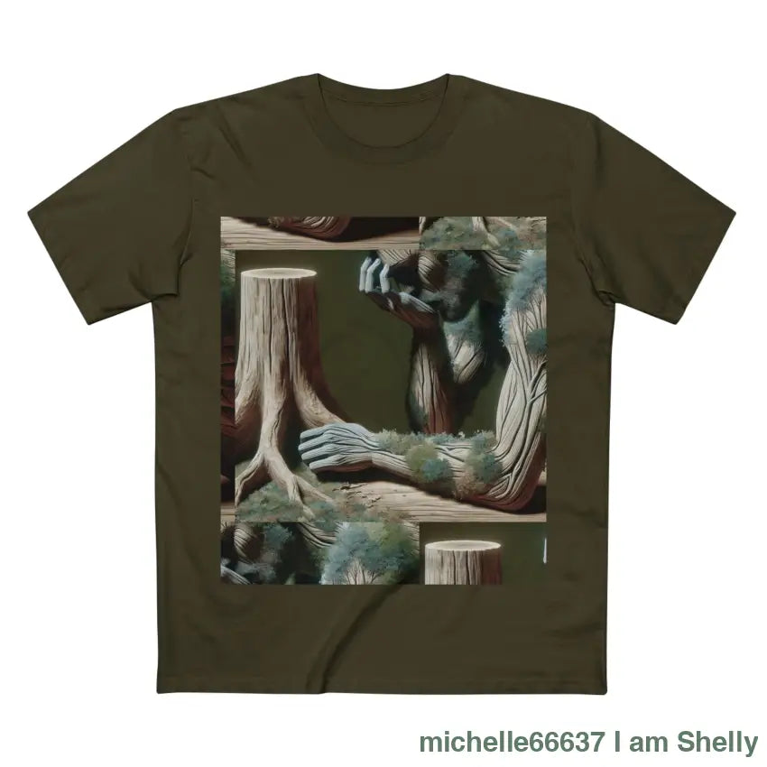 TREE MAN 20% OFF CODE: TREEMAN Army / S T-Shirt
