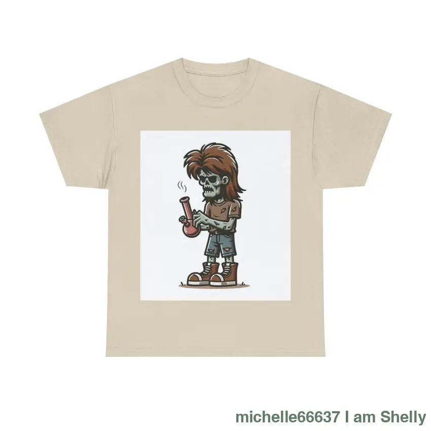 Zombie Heavy Cotton Tee buy any 3 get 1 free. Free Shipping within Australia Sand / L T-Shirt